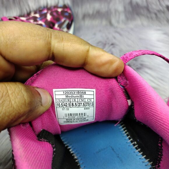 Brooks Adrenaline GTS 22 Running Sneakers Womens Size 10.5 Pink Leopard Cheetah - Picture 8 of 8